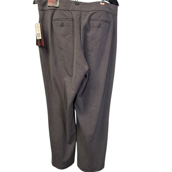 NWT Briggs Perfect Waistband with Slimming Solution Size 12Short - Heather Gray - Picture 4 of 8